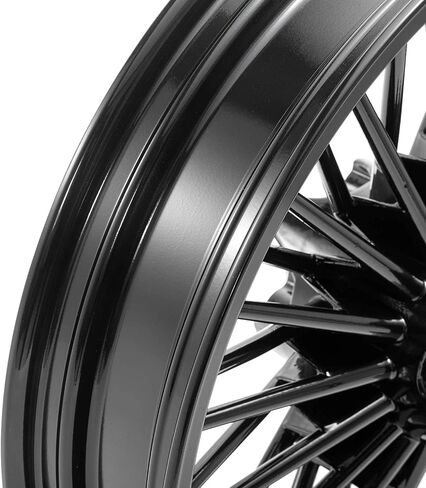 TOFR 16x3.5 16x3.5 Front Rear Rims Wheels Fat Spokes For Harley Touring Road King FLHR Electra Glide FLHT Street Glide FLHX Road Glide FLTR 2000-2008 01 02 03 04 05 06 07 W/ 11.5" Black Brake Rotors in Kuwait