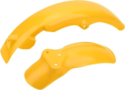 M Mati Front & الخلفي مجموعة Mudguard الأصفر لـ Suzuki JR50 1978-1999 53111-04420-25Y 63111-04411-25Y in Saudi Arabia