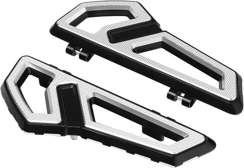 TCT-MOTORPARTS Streamline Passenger Footboard Floor Board Fit For 1993-2025 Harley Touring Models Road King FLHR Street Electra Glide Ultra Classic FLHTCU FLHTK Black in Saudi Arabia