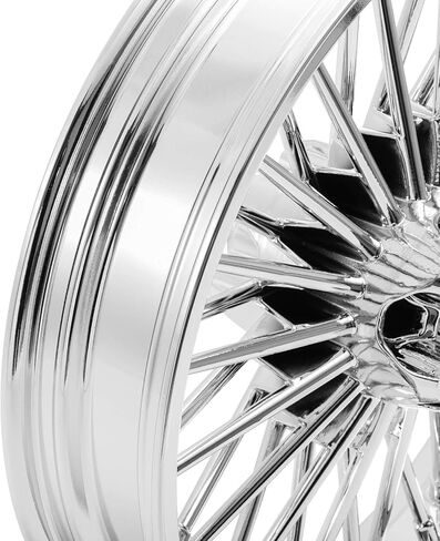 TOFR 21 "X3.5" Front 16 "x3.5" عجلات الخلفية 36 سمين كينج تحدث مع هارلي تراث كلاسيك كلاسيك ، ديلوكس ، ديوس ، فتى فتى ، كلاسيك سبرينغر ، المعيار الناعم ، مخصص ، القطار الليلي للكروم in Saudi Arabia