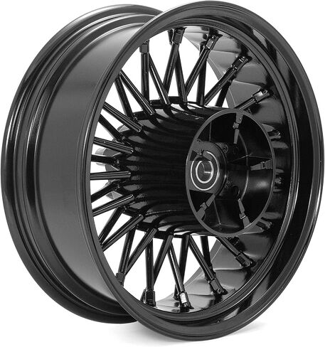 TOFR 21inch 16inch Chrome Front Rear Wheels Rims Tubeless Fat King Spokes For Harley Touring 2009-2023 FLHR FLHRC Road King FLHX Street Glide FLTR Road Glide FLHT Electra Glide FLHTK Ultra Limited in Kuwait