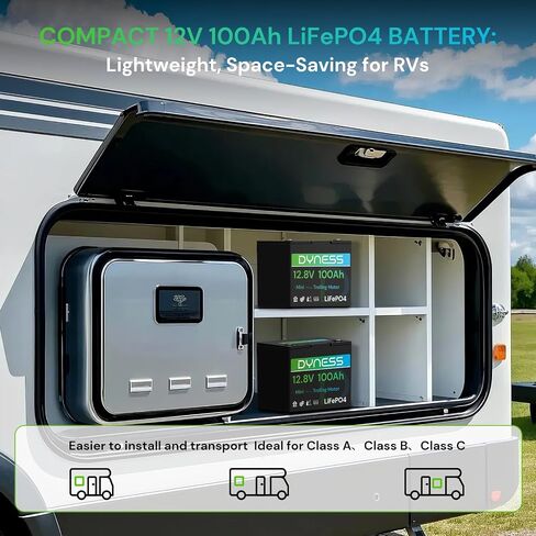 12V 100AH LIFEPO4 Lithium Lithium Battery (2 Pack) BCI Group 31 مع حماية منخفضة الإيقاع ، وخلايا خلوية من الدرجة+ 100A BMS ، وبطارية ليثيوم 12 فولت مثالية لنظام RV ، ونظام الطاقة الشمسية ، والشبكة المنزلية ، والطاقة المنزلية in Kuwait