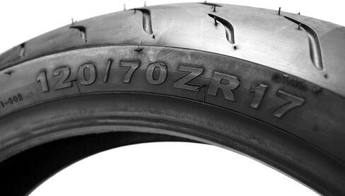 Kenda KM1 (KM001) 120/70ZR17 الإطار الأمامي للدراجة النارية الرياضية 58W-الإطارات الشعاعية مع الاستقرار عالي السرعة والقبضة الرطبة الممتازة مع سلسلة المفاتيح (120/70-17) in Kuwait