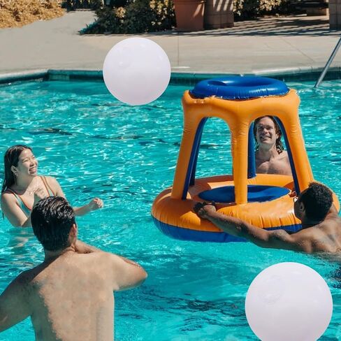 كرات شاطئ مقاس 30.48 سم، عبوة من 12 كرة حمام سباحة قابلة للنفخ للأطفال، مستلزمات حفلات الألعاب المائية الصيفية in Kuwait