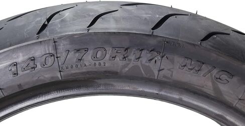 Kenda KM1 (KM001) 120/70ZR17 الإطار الأمامي للدراجة النارية الرياضية 58W-الإطارات الشعاعية مع الاستقرار عالي السرعة والقبضة الرطبة الممتازة مع سلسلة المفاتيح (120/70-17) in Kuwait