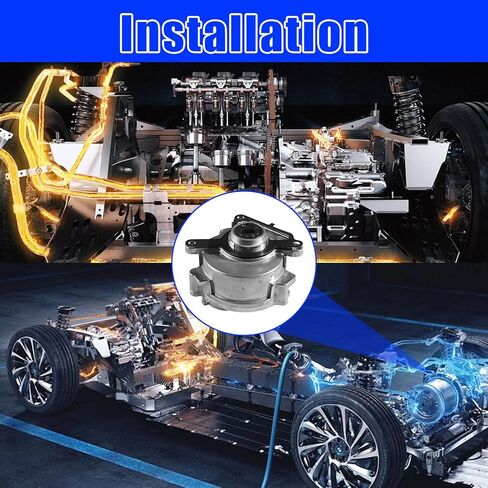 03H145100C Brake Vacuum Pump, For VM Atlas 2018-2020, For Passat 2008-2018 3.6L, For CC 2009-2016 3.6L, For Audi Q7 2008-2010, Replaces OE: 03H145100E in Kuwait