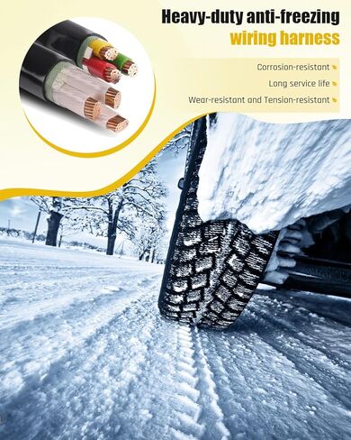 84564686 بلوك سلك سلك شيفروليه سيلفرادو 1500/LD/LTD 2019-2023 Duramax Trucks 2020-2024 ، كابل سخان سائل تبريد المحرك مناسب لـ GM Chevy Silverado 2500/3500 HD in Kuwait
