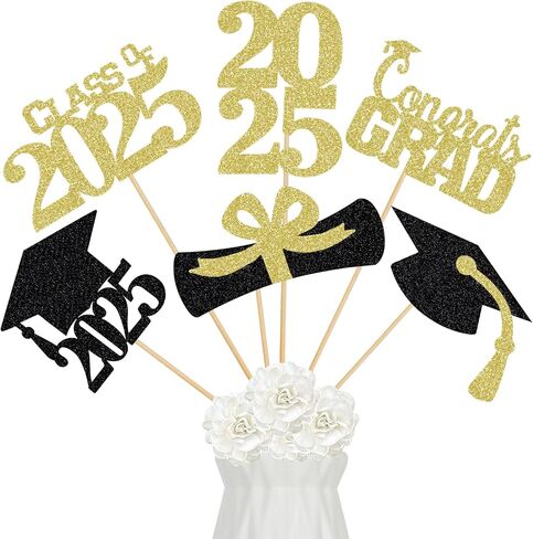 2024 Graduation Centerpieces Sticks Purple Graduation Party Centerpieces for Tables 2024, Graduation Table Toppers 2024 Purple Class of 2024 Graduation Table Centerpieces Decorations - 24Pcs in Saudi Arabia