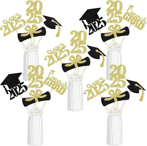 2024 Graduation Centerpieces Sticks Purple Graduation Party Centerpieces for Tables 2024, Graduation Table Toppers 2024 Purple Class of 2024 Graduation Table Centerpieces Decorations - 24Pcs in Saudi Arabia
