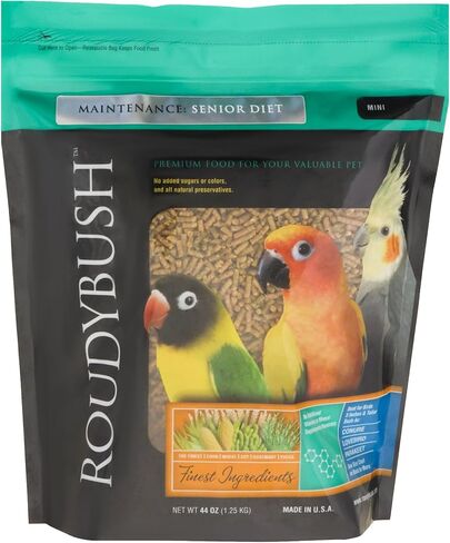 Rodybush نظام غذائي كبير للطيور، صغير، 44 أونصة in Kuwait