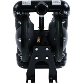 HOLDWELL Air Operated Diaphragm Pump 666100-344-C compatible with Chemical Food & Beverage Pharmaceutical and Petrochemical 1" ARO Metallic Pro Series