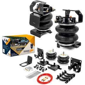 TORQUE Airbag Air Bag Suspension Kit for 2011-2025 Chevrolet Chevy Silverado 2500 3500 HD and GMC Sierra 2500 3500 HD 2500HD 3500HD Rear Air Bag 5000 lbs (Replaces Firestone Ride Rite 2613) (TR2613) in Kuwait