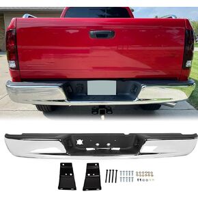 kuafu الخطوة الخلفية step pumper مجموعة متوافقة مع 2002-2008 Dodge RAM 1500 2003-2009 RAM 2500 3500 استبدال لـ CH1103111 CH1103108 W/Top Pads & & Lailar Lamp in Kuwait