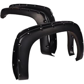 G-plus Fender Flares ، متوافقة مع 07-13 Chevy Silverado 1500/07-14 2500HD 3500HD ، 78.0 " in Kuwait