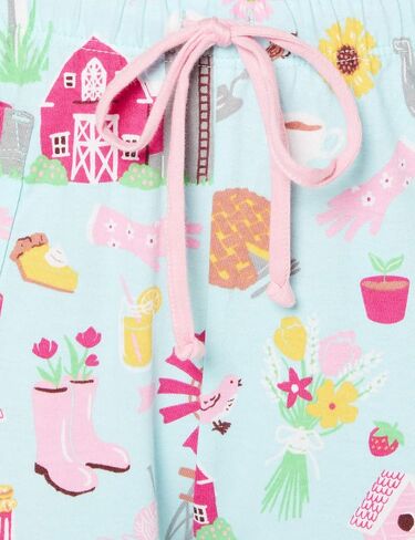Hatley Women's Pajama Pants, Pink Plaid Bears, Medium in Saudi Arabia