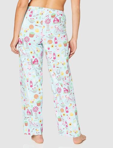 Hatley Women's Pajama Pants, Pink Plaid Bears, Medium in Saudi Arabia