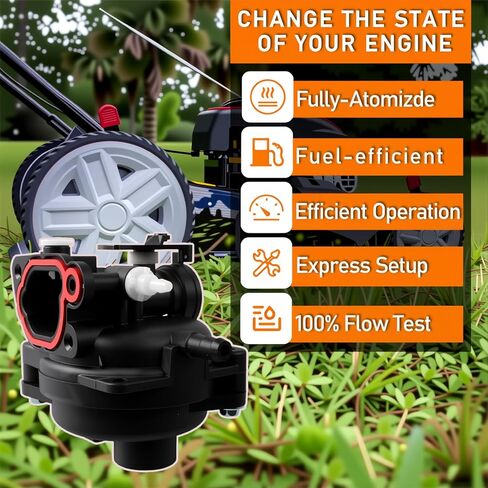 595656 Carburetor Fit Por Briggs & Stratton 799583 591323 595656 591979 591160 Carb Fit for 300e 450e 500e 550ex 500 125cc 140cc 08p502 8p502 09p602 9p602 repulte oe# 799583 in Kuwait