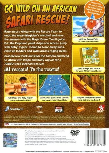 Go Diego Go Safari Rescue - Nintendo Wii in Saudi Arabia