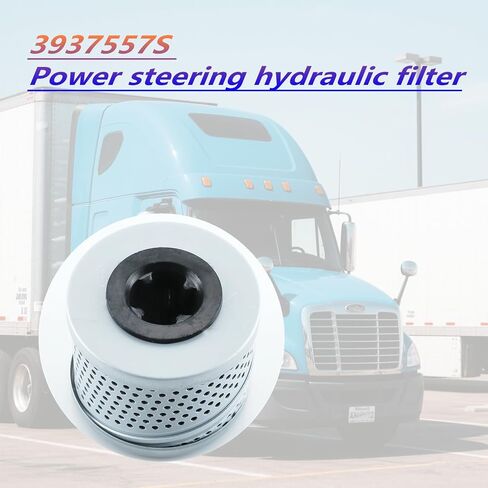 Power steering hydraulic filter 3937557S, Compatible with Freightliner Argosy M2 106,Peterbilt 337 367 389 579,Kenworth T680 T880 W990,Mack CHU SERIES, For WIX 57557, P550830, LH4101, 1698964C92 in Saudi Arabia