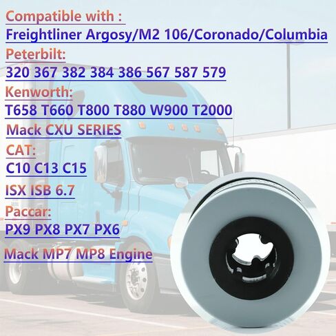 Power steering hydraulic filter 3937557S, Compatible with Freightliner Argosy M2 106,Peterbilt 337 367 389 579,Kenworth T680 T880 W990,Mack CHU SERIES, For WIX 57557, P550830, LH4101, 1698964C92 in Saudi Arabia