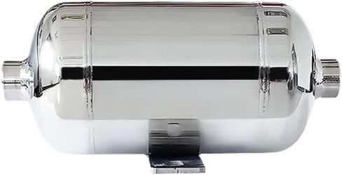 Stainless Steel Pressure Tank Small air Storage ta 304 Stainless Steel Storage Tank Small Horizontal Glossy Frosted 10L20L Equipment Buffer Tank Horizontal Pressure Vessel(3) in Saudi Arabia