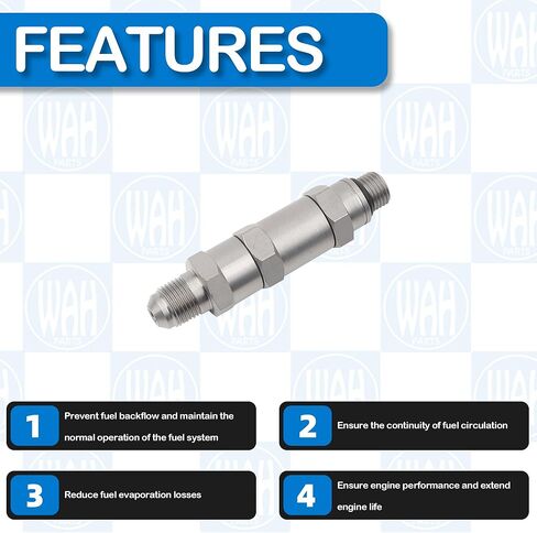 Fuel Check Valve Regulator Compatible with Detroit Diesel Series 60 Engines 14L Replaces 23535129 in Kuwait
