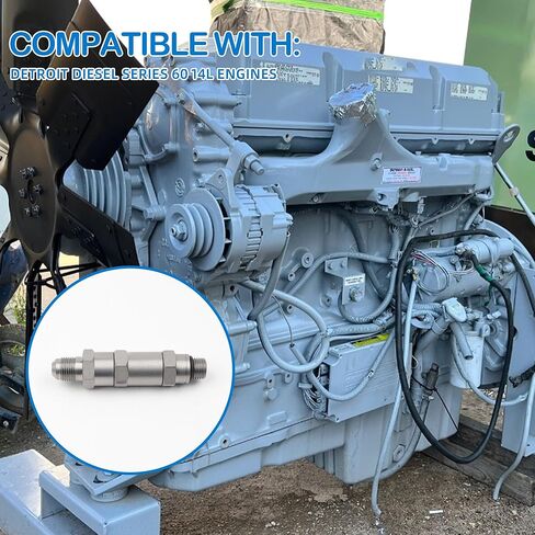 Fuel Check Valve Regulator Compatible with Detroit Diesel Series 60 Engines 14L Replaces 23535129 in Kuwait