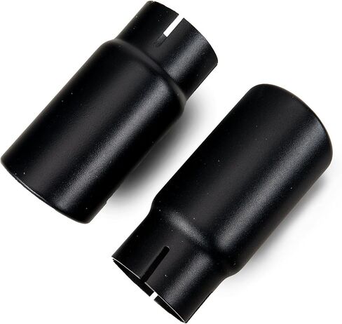 Red Rock Dual Outlet Axle Back Exhaust with Black Tips Fits Jeep Wrangler JK 2007-2018 in Saudi Arabia