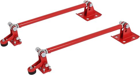 شريط ربطة عنق الجر متوافق مع 1988-2018 Chevy Silverado GMC Sierra 2WD 4WD المحور المقلوب الشاحنة الخلفية القضبان (الأحمر) in Kuwait