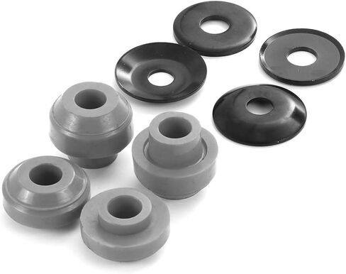 Metrix Premium Chassis Parts-من الأمام إلى إطار Strut Rod Rod Kit تناسب 99-04 Chrysler 300m ، 94-01 LHS ، 94-96 New Yorker ، 86-95 Mercury Sable ، 88-02 Lincoln Continental ، K8516 ، مصنوع في أوروبا in Kuwait