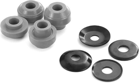 Metrix Premium Chassis Parts-من الأمام إلى إطار Strut Rod Rod Kit تناسب 99-04 Chrysler 300m ، 94-01 LHS ، 94-96 New Yorker ، 86-95 Mercury Sable ، 88-02 Lincoln Continental ، K8516 ، مصنوع في أوروبا in Kuwait
