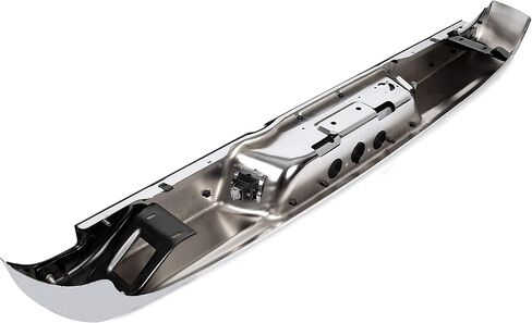 KUAFU Rear Step Bumper Assembly Compatible With 2002-2008 Dodge Ram 1500 2003-2009 Ram 2500 3500 Replace for CH1103111 CH1103108 W/Top Pads & & license Plate lamp Chrome in Saudi Arabia