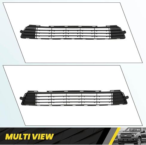 Kuafu Front Lower Grill متوافق مع 2011 2012 2013 Toyota Corolla to1036125 5311202280 Pumper Hood Grille Black in Kuwait