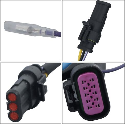 GXYWADY CAN Data Harness 10 Pin Non DTS with Termination Resistors 84-879982T20 84-879982A20 Replacement for Mercury Marine Mercruiser in Saudi Arabia