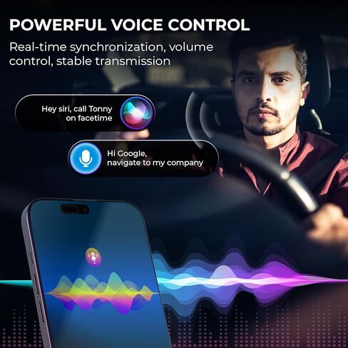 سلسلة الشفاه (مغناطيس مدمج) محول Carplay/Android Auto Adapter لـ iPhone & Android ، قم بتحويل سلكية إلى محول الدونجل اللاسلكي ، وحجم مصغرة مع USB & Type-C 2.0 ، والتحكم المستقر ولا يوجد تأخير in Kuwait
