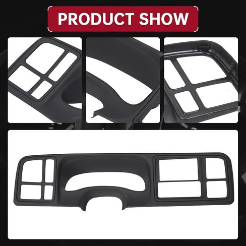 Hecasa Double Din Truck Dash Kit متوافق مع استبدال راديو سييرا سييرا سييرا سييرا سييرا من 1999-2002 عام 1999-2002 in Saudi Arabia
