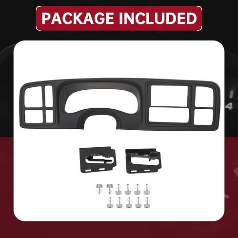 Hecasa Double Din Truck Dash Kit متوافق مع استبدال راديو سييرا سييرا سييرا سييرا سييرا من 1999-2002 عام 1999-2002 in Saudi Arabia