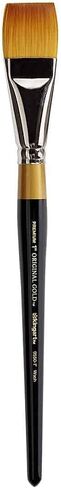 KINGART Original Gold 9550-1 1/2 Flat Wash Series Premium Golden Taklon Multimedia Artist Brushes for Acrylic, Watercolor & Oil in Saudi Arabia