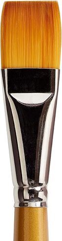 KINGART Original Gold 9550-1 1/2 Flat Wash Series Premium Golden Taklon Multimedia Artist Brushes for Acrylic, Watercolor & Oil in Saudi Arabia