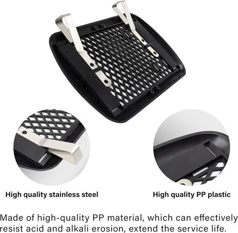 مرآة قوس السيارات ، مقطع عالمي على سيارات Sun Visor Vanity Mirror لسيارات الدفع الرباعي والمركبات المختلفة ، وملحقات السيارات الداخلية للنساء ، والأسود in Kuwait