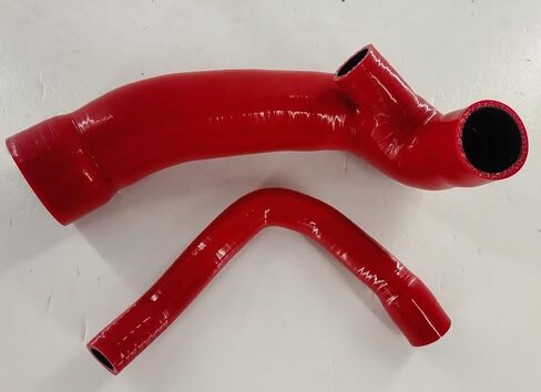 مشابك خرطوم معززة من السيليكون متوافقة مع مدخل Mini Cooper S 1.6 R56 Turbo (برتقالي) in Kuwait