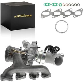 maXpeedingrods 667-203 Turbo Turbocharger for Chevrolet Chevy Cruze 2011-2016 Sonic 2012-2020 Trax 2013-2021, for Buick Encore 2013-2021, 1.4L Engine, 55565353, Basic VL Series