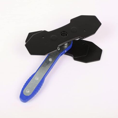 Cheda Ratcheting Brake Piston Spreader Cliper Padinstall Tool Press Ratchet متوافق مع معظم الشاحنات الكبيرة والمركبات التجارية مع أربع الفرجار المكبس (الأزرق) in Kuwait