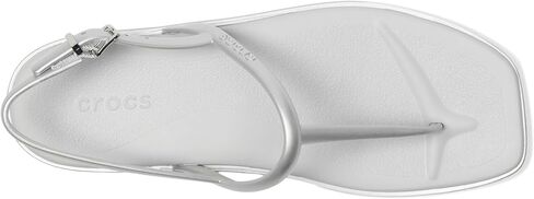 Crocs Women's Miami Thong Sandal Lva, Lava, 4 in Saudi Arabia