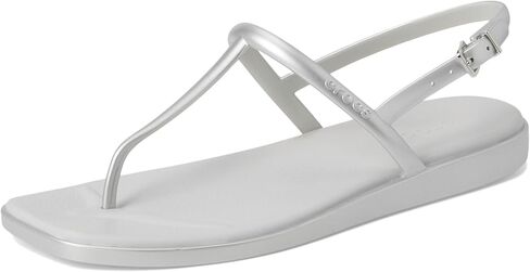Crocs Women's Miami Thong Sandal Lva, Lava, 4 in Saudi Arabia