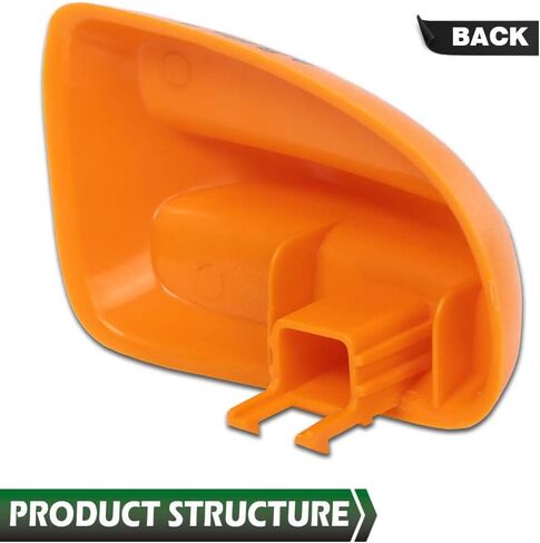 Grand Orange Stream Brake Knob متوافق مع John Deere D100 ، D105 ، D110 ، D120 ، D125 ، D130 ، D140 ، D150 ، D155 ، D160 ، D170 ، E100 ، E110 ، E120 ، E140 ، E140 ، E160 ، E170 ، E180 ، S205 ، S205 ، x115r in Kuwait