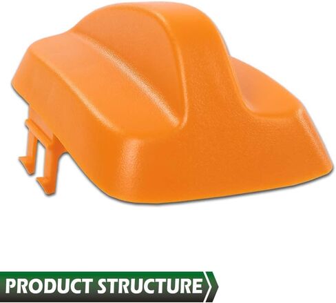 Grand Orange Stream Brake Knob متوافق مع John Deere D100 ، D105 ، D110 ، D120 ، D125 ، D130 ، D140 ، D150 ، D155 ، D160 ، D170 ، E100 ، E110 ، E120 ، E140 ، E140 ، E160 ، E170 ، E180 ، S205 ، S205 ، x115r in Kuwait