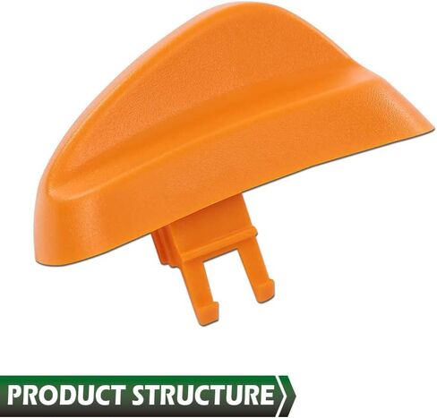 Grand Orange Stream Brake Knob متوافق مع John Deere D100 ، D105 ، D110 ، D120 ، D125 ، D130 ، D140 ، D150 ، D155 ، D160 ، D170 ، E100 ، E110 ، E120 ، E140 ، E140 ، E160 ، E170 ، E180 ، S205 ، S205 ، x115r in Kuwait