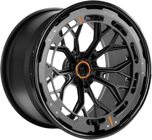 1PCS Passenger Car Wheel Rim 24 Inch Forged Aluminum Alloy Car Rims Wheels Hub Rims(Chrome1,24) in Saudi Arabia