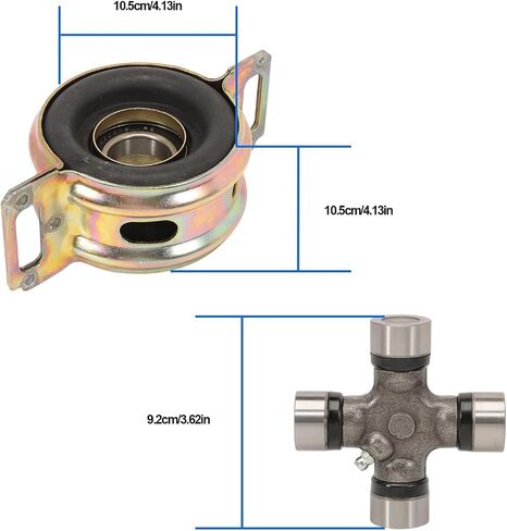 Drive Shaft Center Support Bearing Assembly 372300K040 U-Joints Kit 5-213X for Tacoma 2005-2015, T-100 1993-1998, Tundra 2000-2019 2WD 4WD, 3723034040, 3723035120, 37230-35130 in Saudi Arabia